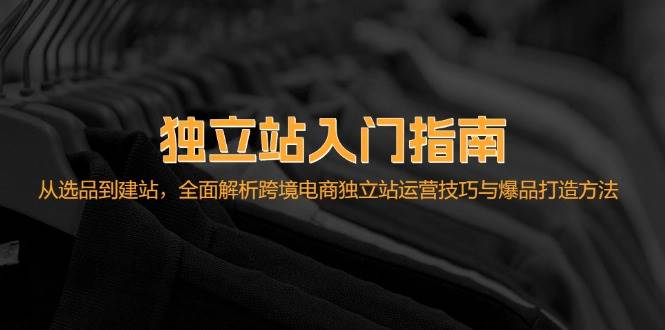 独立站入门指南：从选品到建站，全面解析跨境电商独立站运营技巧与爆品…-三柒社区