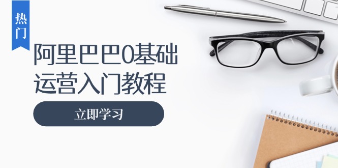 阿里巴巴运营零基础入门教程：涵盖开店、运营、推广，快速成为电商高手-三柒社区